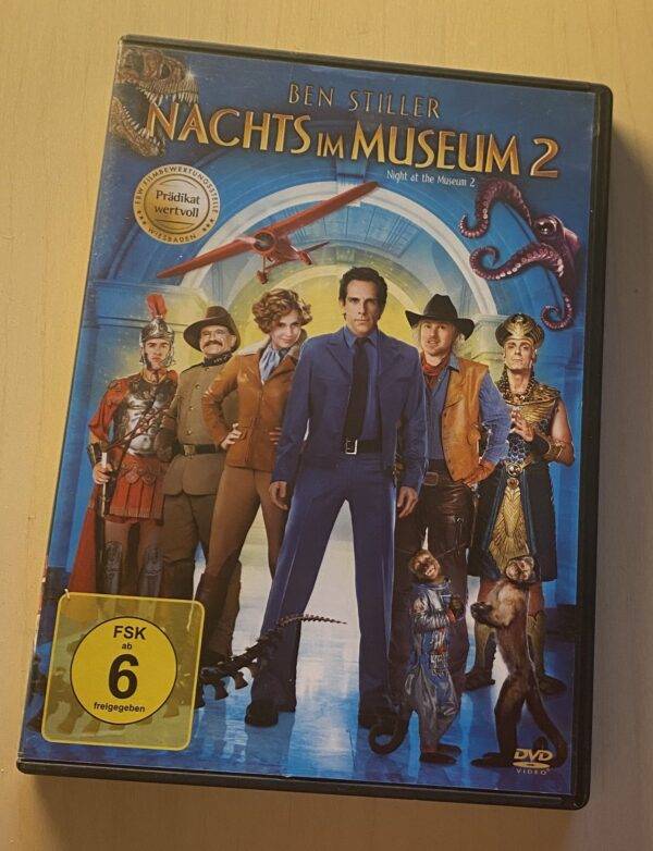 DVD Ben Stiller Nachts im Museum 2